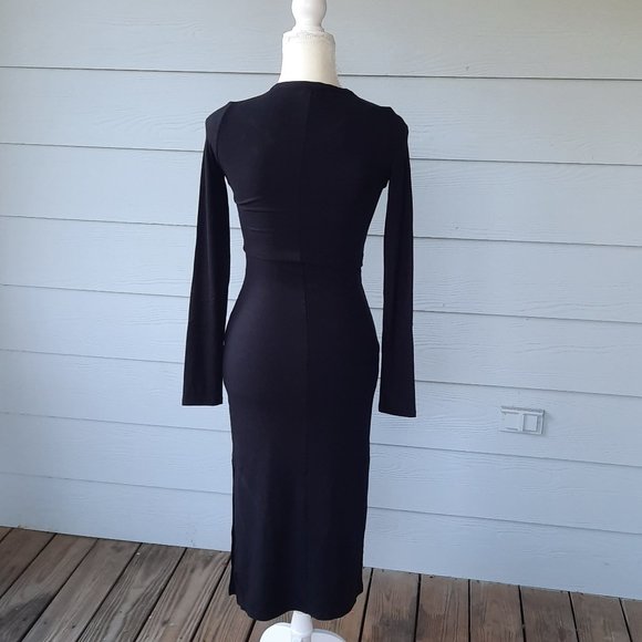 PAIGE Caelan Ribbed Midi Dress - Picture 6 of 6